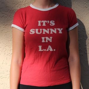 It’s sunny in LA tshirt